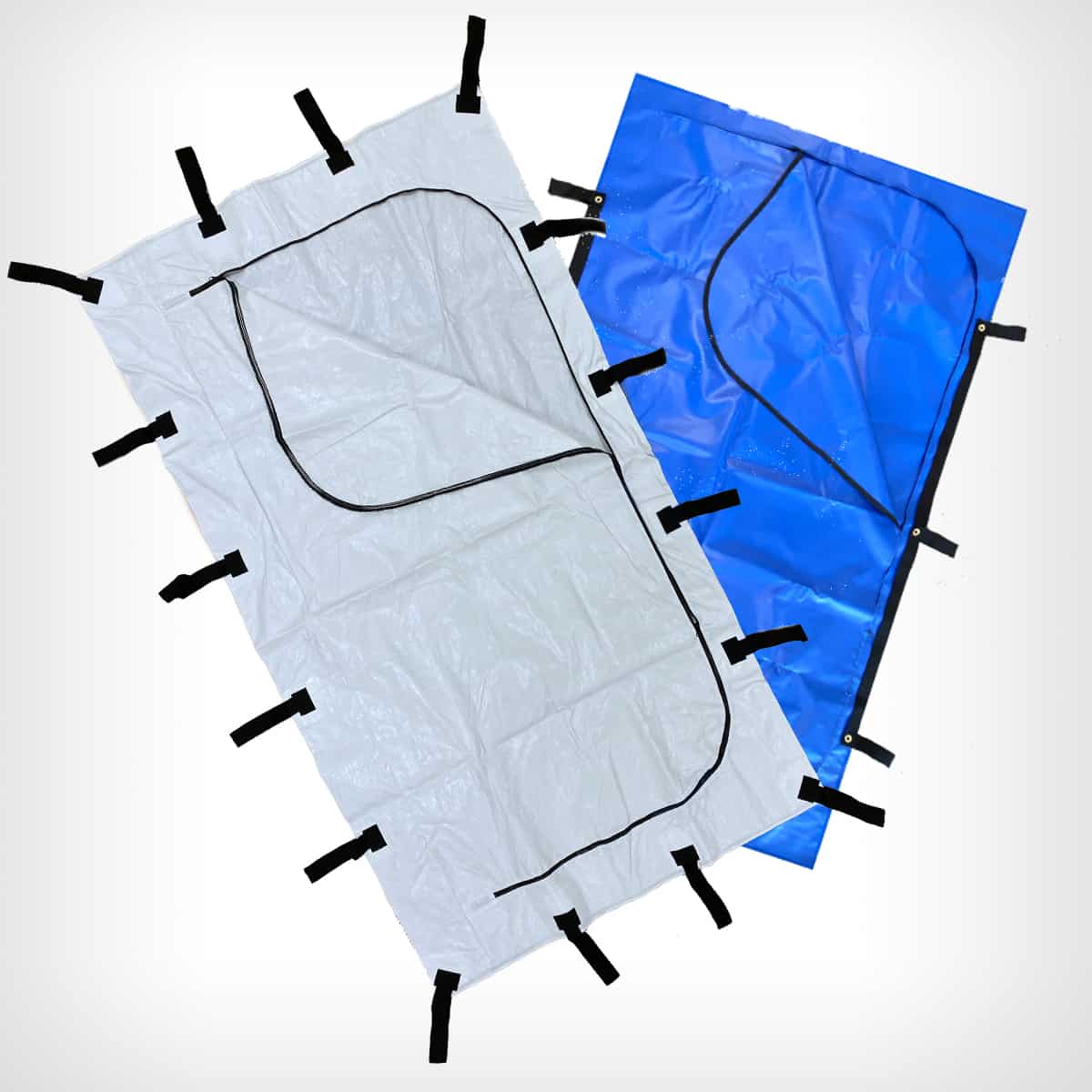 heavy duty unsupported pvc material - 280 micron colour: transparent; black; red; blue body bag