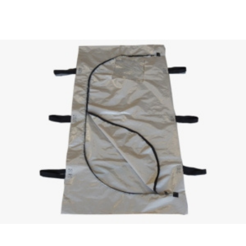 body bag child: 700mm x 500mm x 120mic