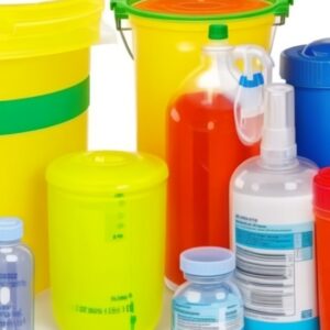 sharp needle disposal container