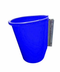 Refuse Bin - Pole Bin - Round - Fixed - 50L - 48 (?) x 55 cm - LB012