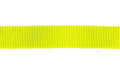 Petersham Ribbon – Solid Fluorescent Lime – 15mm x 20m roll