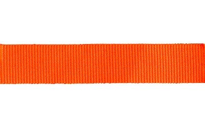 Petersham Ribbon – Solid Fluorescent Orange – 15mm x 20m roll