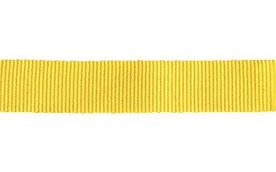 Petersham Ribbon – Solid Yellow – 15mm x 20m roll