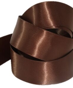 DFS Espresso Brown (15mm) Satin Ribbon