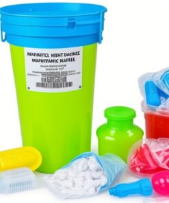 yellow infectious waste bags
