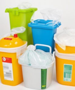 yellow sharps box