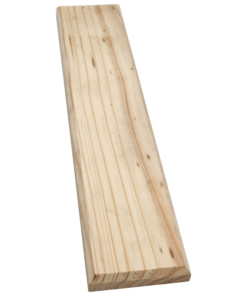 450mm Fire Extinguisher Backing Board - Pine Wood