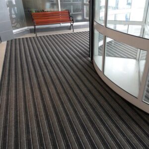 Entrance Mat - Trio Scraper Carpet - 2000 x 200 x 1.3 cm - Anthracite - PMD010001