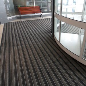 Entrance Mat - Trio Scraper Carpet - 100 x 1.3 cm - per Linear Metre - Anthracite - PMD010001C