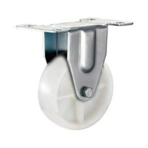 Castor Wheels - Polypropylene - Fixed Wheel - White - 50mm - TOOC402