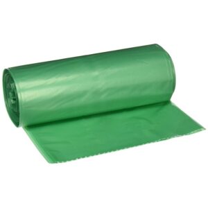 Wheelie Bin Refuse Bag - 240L - Green - 30 Micron - Pack of 1000 - 240LBAG-GREEN