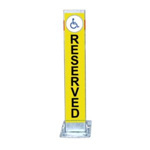 Parking Reservation Lock - Wheelchair - Steel - 1M - SXS1000
