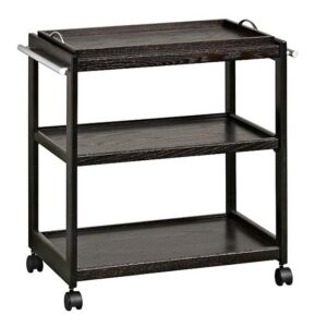 Tea Trolley with Butlers Tray - Contract Wooden Range - 46 x 78 x 79 cm - Imbuia - WAL892IM