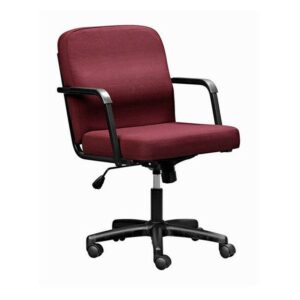 Office Chair - Economy - Full Mid Back - Swivel - 85 x 57 x 64 cm - SE007-burgundy