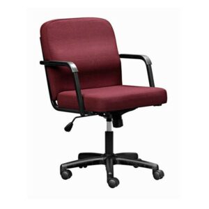 Office Chair - Economy - Full Mid Back - Swivel - 85 x 57 x 64 cm - SE007-burgundy