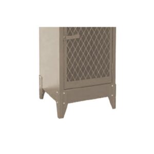 Steel Locker Feet - Set of 4 - Ivory and Karoo - M07B110-ivory