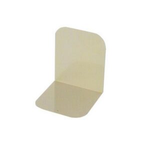 Metal Book End - 15 x 15 x 15 cm - BE150-ivory