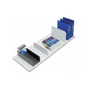 Steel Shelf Divider - 200mm (H) - For Steel Bulk Filer - Mobile Shelving - Motorcraft Grey - SD200