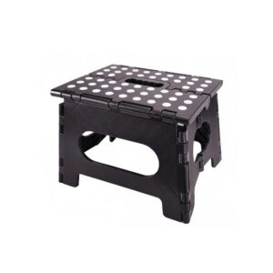 Plastic Folding Step - Steppie - 1 Step - 32 x 25 x 22cm - Black