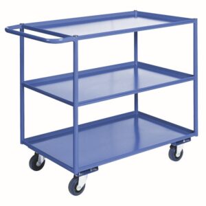 Stock Picking Trolley - 3 Shelf - 122 x 63 x 111 cm - Load Capacity 240kg