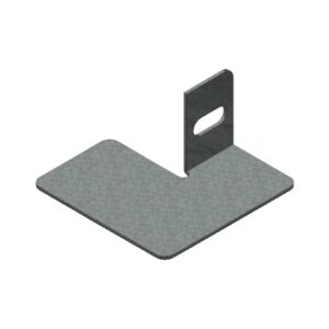 Bolted Shelving Steel Foot - Uni-Angle Quad - Galvanised