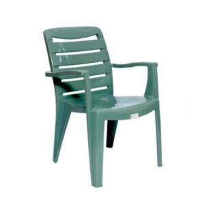 Mia High Back Chair – Olive Green