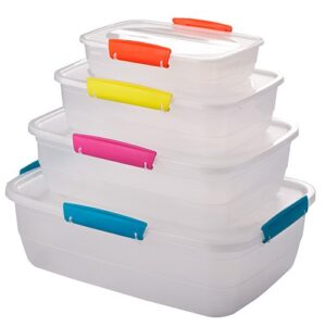 4Pc Foodsaver Set – Assorted Colours