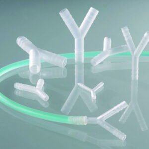 Bürkle Y Connector 6–8 mm, PP Cylindrical Spouts, Pack of 10
