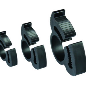 HCL Fasteners Herbie Tubing Clamp Size L (24.5-28.4mm) Black