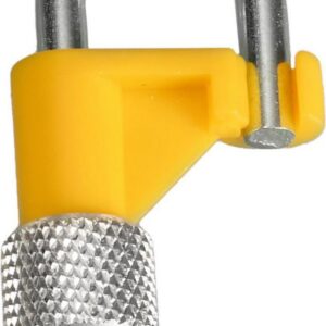 Bürkle Tubing Clamp Stop-it Up to 10 mm, Yellow