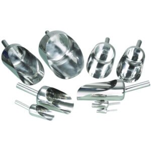 Bürkle Scoop 1.10 ltr., 235 mm Type PharmaScoop, Stainless Steel V4A