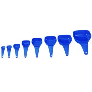 Bürkle Measuring Spoon 15 ml, PS, Blue, Sterile, Pack of 100