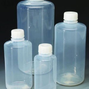 Thermo Nalgene Bottle 125 mL, FEP with ETFE Screw Cap — Sterile, Plane Bottom