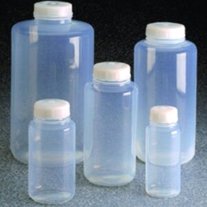 Thermo Nalgene Wide-Mouth FEP Bottle with Screw Cap, 500 mL