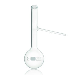 DWK Duran Engler Flask, 125 mL, with Formed Flanged Rim