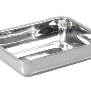 Bürkle Stainless Steel Bowls, Low Form 500×300×50