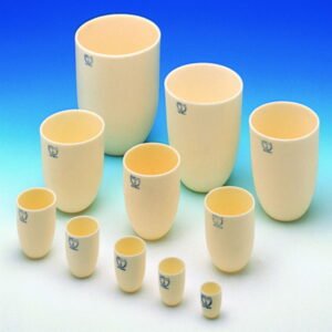 Haldenwanger ALSINT Crucibles, Tall Form, Cap. 15 ml, Diam. 30 mm, Height 38 mm