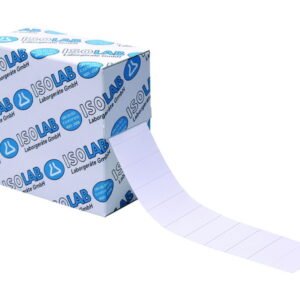 ISOLAB Label Rectangular Form 38x19 mm White Pack of 1000 Cryo Use