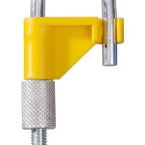 Bürkle Tubing Clamp Stop-it up to 15 mm, Yellow