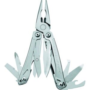 Aug. Hülden Leatherman Wingman Multi-Tool – 14 Tools, 97 mm, Stainless Steel, with Case
