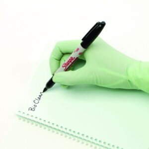 BioClean Marker Pen P/flow St, blue 140 mm, sterile, cleanroom, permament, double bagged, pack of 10