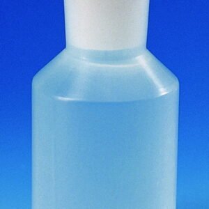 VITLAB Wide Mouth Bottle 100 ml with NS Stopper NS 29/32, PP