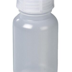 Bürkle Wide Neck Bottle 200 ml, LDPE, Transparent, with Closure