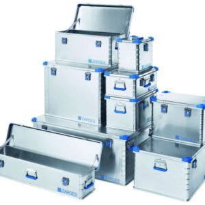 ZARGES Eurobox 81L Stackable Corrosion-Resistant Aluminium Alloy