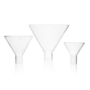 DWK Duran Powder Funnel, Short Wide Stem, Diameter 55 mm