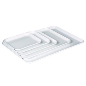 Bürkle Instrum. Tablet, 268x208x17mm White, Melamine Resin