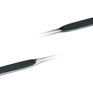 BOCHEM Micro Double Spatula 100x2 mm Straight, 18/10 Steel
