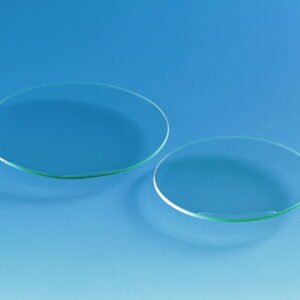 Watch glass dish 200mm, soda-lime glass rim ground, low stress, DIN 12 341 pack of 10