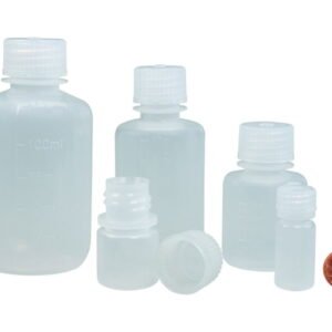 LLG Narrow-Mouth Vials with Screw Cap, 8 ml, PP Heavy Duty, Pack of 100