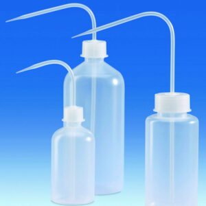VITLAB Wash-Bottle 500 ml, PP, GL 25 with Wash Top